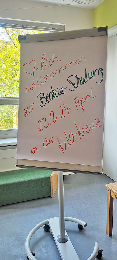 Ev. Kita Kreuz: Ostern/Frühling 2025, BeoKiz-Schulung (© Lisa Sinapius)