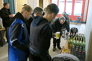 Ev. Kita Regebogenland: Richtfest 26.2.2025 (© Wolf D. Wust/Redaktion Charlie)