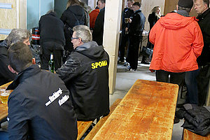 Ev. Kita Regebogenland: Richtfest 26.2.2025 (© Wolf D. Wust/Redaktion Charlie)