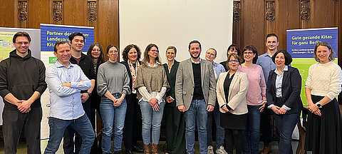 Beteiligung am Landesprogramm "Kitas bewegen", Charlottenburg/Kita Vaterunser, Februar 2026 (© Sabrina Böhm)