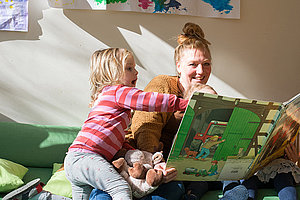 Ev. Kita Maikäferpfad (© Elisabeth Schoepe)