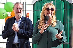 Ev. Kita Regenbogenland: Eröffnung Neubau 22.4.2026 (© Juliane Kaelberlah)