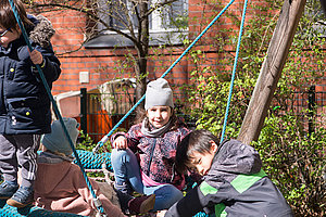Ev. Kita Kaiser-Wilhelm-Gedächtnis: Garten (© Elisabeth Schoepe)