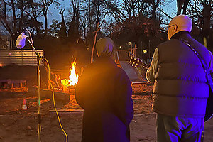 Ev. Kita Neutempelhof: Martinsfest, 12.11.2025 (© Astrid Seidentopf)