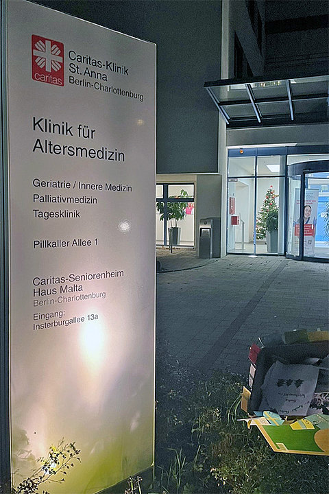 Ev. Kita Apostel Paulus: Selbstgebasteltes für geriatrische Patient*innen, 22.12.2025 (© Paul Kleeberg)