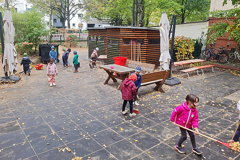Ev. Kita Kaiser-Wilhelm-Gedächtnis: "Laubfest" am 10.10.2025 (© Stefanie Neumann)