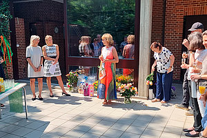 Ev. Kita Grünes Dreieck: Eröffnung Krippenspielplatz, 17. Juni 2025 (© WFP Bernward Benedikt Jansen Landschaftsarchitekt:innen)
