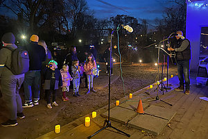 Ev. Kita Neutempelhof: Martinsfest, 12.11.2025 (© Astrid Seidentopf)