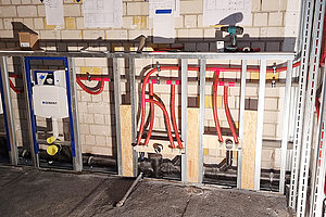 Erweiterung Ev. Kita Grünes Dreieck, 1.8.2023 (© Andreas Kaul)